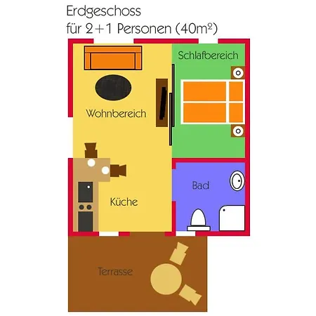 Duenenhaus Unserusedomde Ca40qm Mit Parkplatz Direkt Am 7i2 Appartamento *